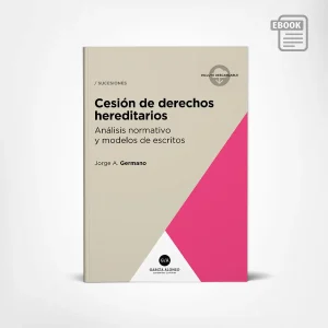 germano / cesión de derechos hereditarios / ebook