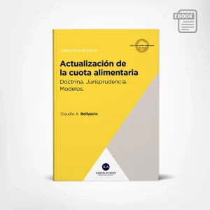 actualización de la cuota alimentaria - ebook - belluscio