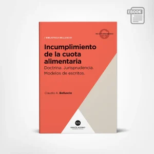 incumplimiento de la cuota alimentaria / ebook / belluscio