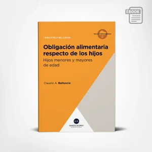 belluscio obligacion alimentaria respecto de los hijos / alimentos a los hijos